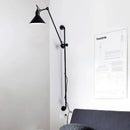 Ljojo Long-Barrel Rocker Rotating Wall Lamp for Bedroom and Living Room Reading Area