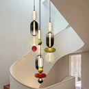 LED Wabi-sabi Glass Chandelier by Ljojo | Candy Design Pendant Lights for Home Decor