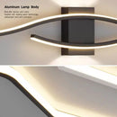 Ljojo LED Wall Lights: Bedroom TV Background Bedside Sconce, Black/White, AC85-265V