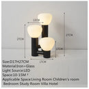 Ljojo LED Contemporary Table Lamp for Children's Room, Living Room, Bedroom, Study, Villa, Hotel