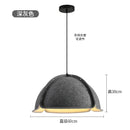 Felt Sound-Absorbing Pendant Light: Danish Minimalist Designer - Ljojo