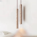 Ljojo Long Tube Wood Pendant Chandelier - Modern Japanese StylePreparedStatement