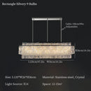 Ljojo Luxury Nordic Chandelier for Dining Room, Bedroom, Living Room