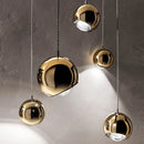 Modern Gold LED Pendant Lights Kitchen Fixtures Luxe Dining Room Chandelier Ljojo