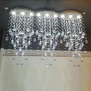 Elegant Oval Crystal Chandelier by Ljojo