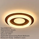 Minimalist Ceiling Lamp Modern Luminaires for Living Room Bedroom Decor by Ljojo