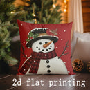 Cute Christmas-themed Ljojo Pillow Covers for Sofa, Bedroom, Car - Rectangular Cushion