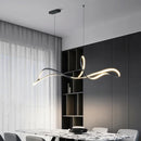 Ljojo Minimalist LED Pendant Lights for Living Dining Room, Bar Ceiling Chandeliers