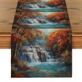 Autumn Maple Table Runner for Dining & Kitchen Decor by Ljojo