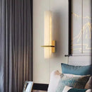 Natural Marble Wall Lamp Copper Color for Living Room by Ljojo