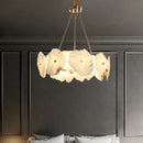 Natural Marble Chandelier Pendant Light for Living Room | Modern Home Decor by Ljojo