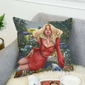 Ljojo 40x40 Jane Koluga Art Pillow Cover for Home Decor and Car Sofa Fall Theme