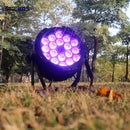 Ljojo™ Waterproof LED Par Light 18x18W 6in1 DMX512 for Dj Disco Strobe Concert