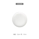 Ljojo Matte Ceramic Steak Plate, Nordic Style, Scratch Resistant, Western Food Tray