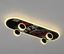Modern Nordic Skateboard LED Ceiling Light Chandelier for Living Room Decor by Ljojo