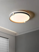 Ljojo LED Ceiling Light: Modern Champagne Gold Lamp for Living Room, Bedroom, Dining Room