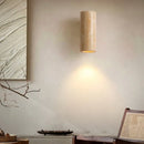 Travertine Stone Wall Lamp Sconce Light E27 Bulb for Living Room Bedroom by Ljojo