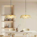 WabiSabi Japan Minimalist LED Flower Chandelier Pendant Light for Home and Restaurant Decoration