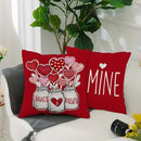 Ljojo Love Bottle Pattern Pillowcase for Home Sofa Decor