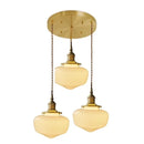 Nordic Glass LED Pendant Lights Modern Chandelier by Ljojo for Home Restaurant Bar Decor
