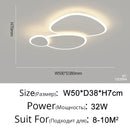 Nordic Style LED Ceiling Lamp for Living Room | Modern Simple Indoor Lighting Fixture by Ljojo