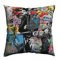 Banksy Street Art Pillowcase Cover 45x45cm - Ljojo Home Decor