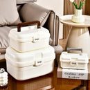 Ljojo Medicine Storage Box: Large Capacity Portable Organizer for Home Emergency.