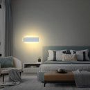 Ljojo 12W LED Indoor Wall Light Warm White Decor Lamp for Bedroom Living Room