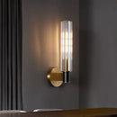 LED Iron Wall Lamp Modern Glass Sconces Golden Light Fixture by Ljojo