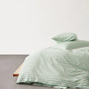 100% Cotton Striped Print Duvet Cover Set with Pillowcase - Ljojo Brand