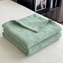 Ljojo 100% Cotton Muslin Throw Blanket - Lightweight Breathable Boho Throws