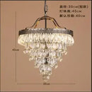 Crystal Chandelier Pendant Light for Dining Room Decor by Ljojo