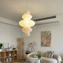 Ljojo Paper Pendant Lamp Chandelier Floor Light Art Decor E27 Bulb Living Room Style