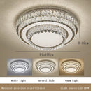 LED Crystal Ceiling Light Modern Rectangle Living Room Decor De Techo Luxury Lamps by Ljojo