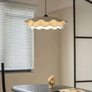 LED Pendant Light: Modern Korean Fabric Chandelier for Living Room - Ljojo