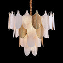 Crystal Light Chandelier - Postmodern Art Pendant Light for Living Room, Bedroom & Dining Room