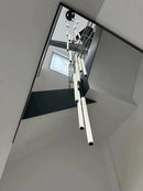 LED Long Line Chandelier Modern Staircase Lamp for Home Decoration by Ljojo
