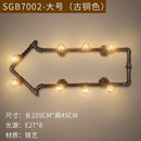 Ljojo Industrial Metal Wall Lamp: Postmodern Led Chandeliers for Living Room & Bedroom