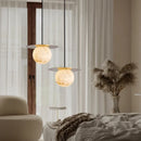Ljojo Marble Chandelier for Living Room, Bedroom, Restaurant - Elegant Pendant Lights
