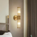 Modern Luxurious Copper Crystal Wall Lamp - LED Decorative Frame for Home Decoration - Ljojo