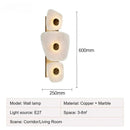 American Retro Design LED Natural Stone Geometric Chandelier by Ljojo - Home Decor & Villa Room Lamps