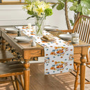 Ljojo Maple Leaf Table Runner Home Decoration for Dining Tables and Wedding Party