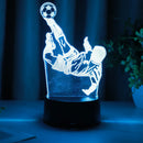 Football Player Night Light 3D Sports Decoration Desk Lamp by Ljojo
