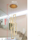 Nordic Ring Crystal LED Chandelier for Luxury Decor by Ljojo