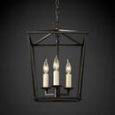 American Corridor E14 Pendant Lights Birdcage Chandelier by Ljojo LED Metal Frame Indoor Lighting