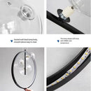Ljojo Metal Ring Glass Pendant Light for Home Interior Decor