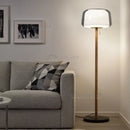 Glass Floor Lamp Modern Creative LED Reading Desk Light Living Room Bedroom Decorative Lighting Side Table Lamp