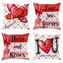 Ljojo Love Balloon Pattern Pillowcase - Romantic Home Room Decor & Gift