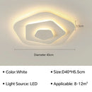 Ljojo Minimalist LED Ceiling Chandelier Light for Living Room Bedroom Dining Room