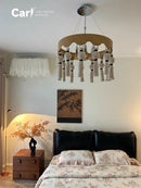 French Rope Pendant Light for Homestay Style Dining Room - Ljojo